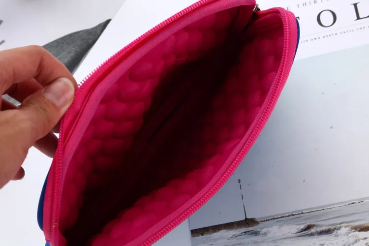 12 дюймов неопрен ноутбук сумка рукава с Противоударная подкладка