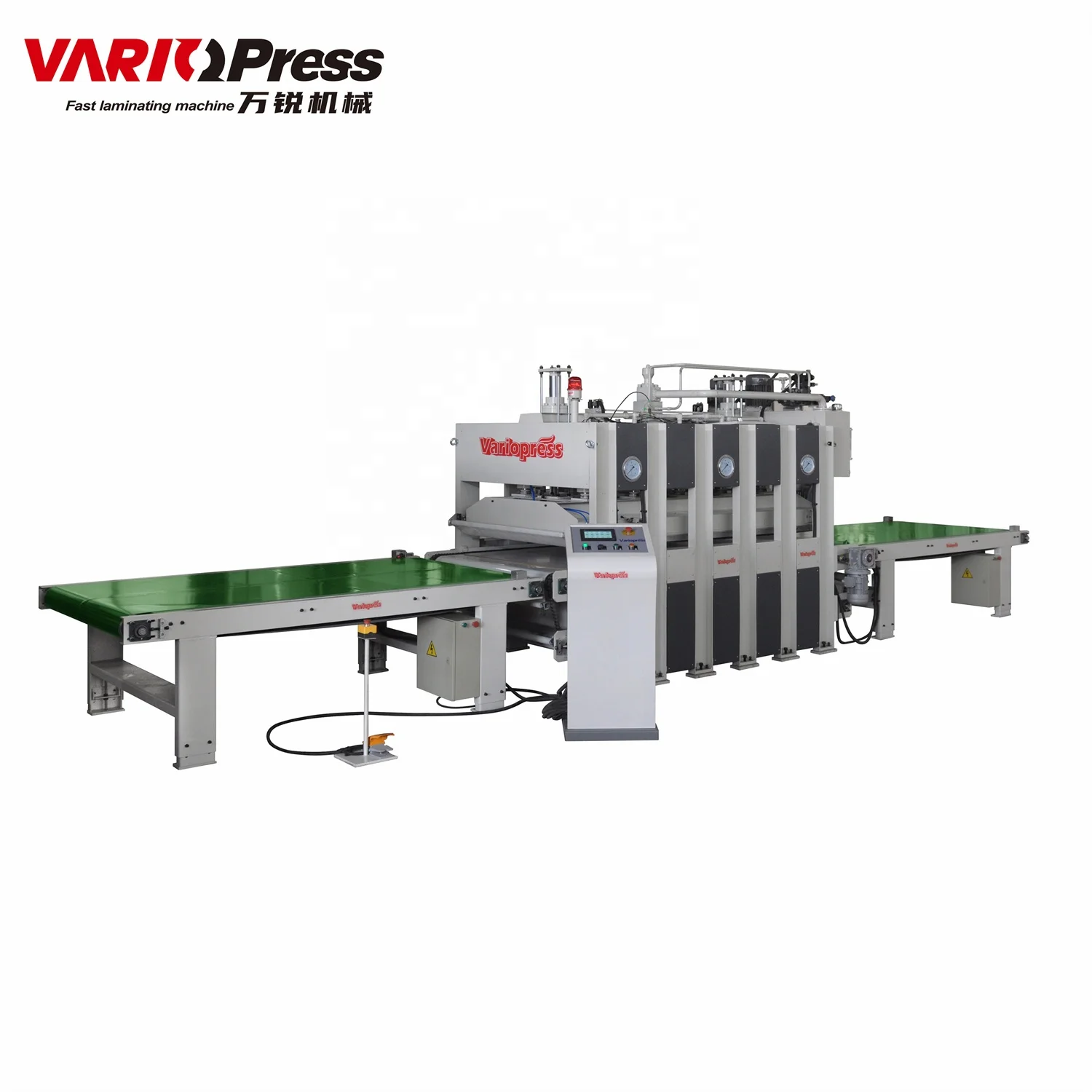 short cycle veneering hot press machine