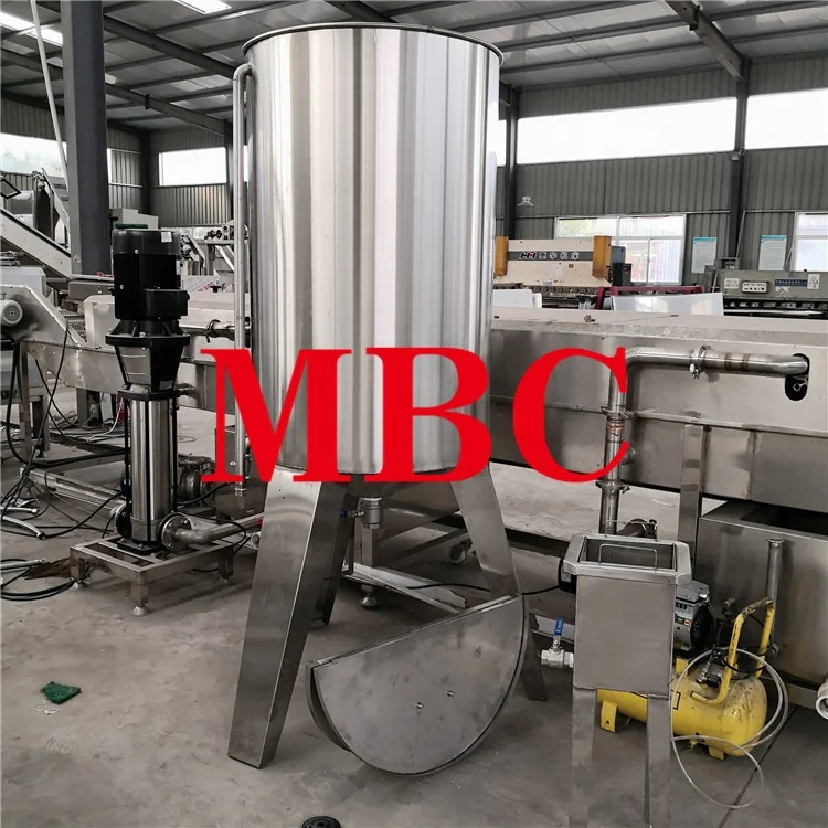 
200kg Automatic Continuous Frozen French Fries Production Line 