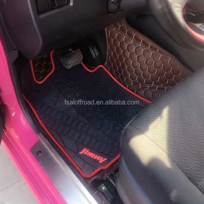 Suitable for JB23JB33JB43 Jimny Car Mat Carpet Red