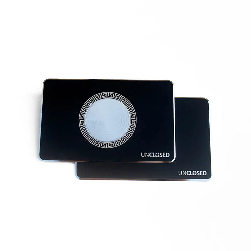 Custom RFID Metal NFC Business Luxury Laser Smart Metal NFC Card