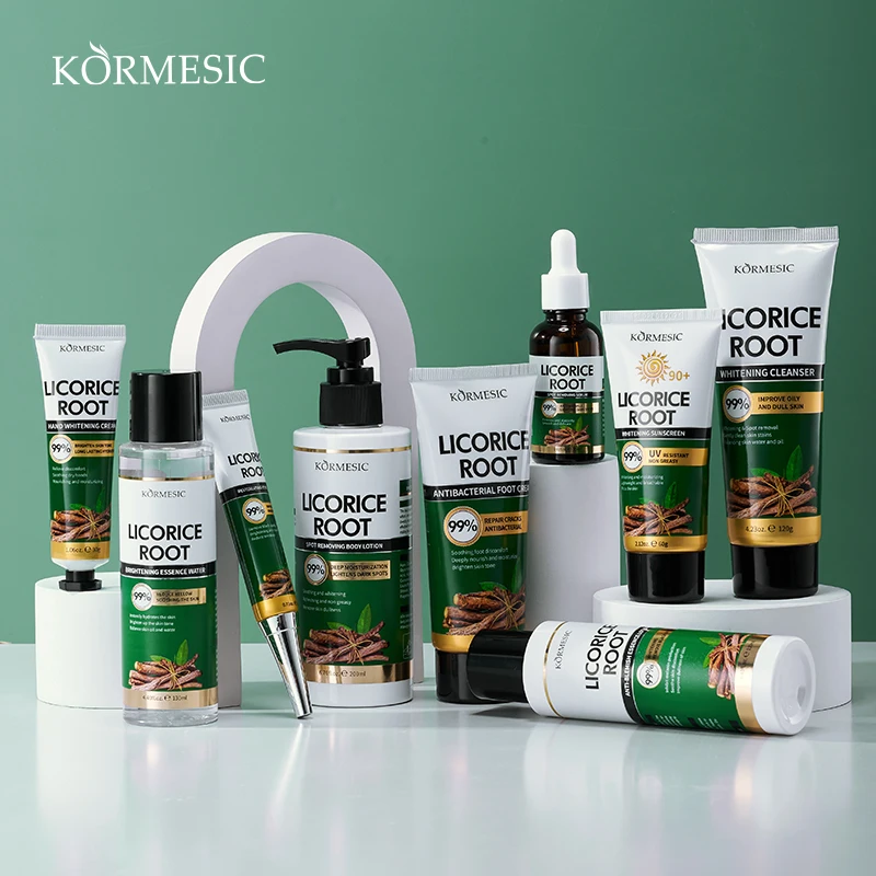 KORMESIC Wholesale private lablels OEM Licorice Root Anti-bacterial Foot Cream