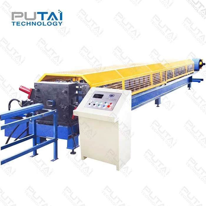 Galvanized Steel Rain Gutter Portable Seamless Gutter Roll Forming Machine