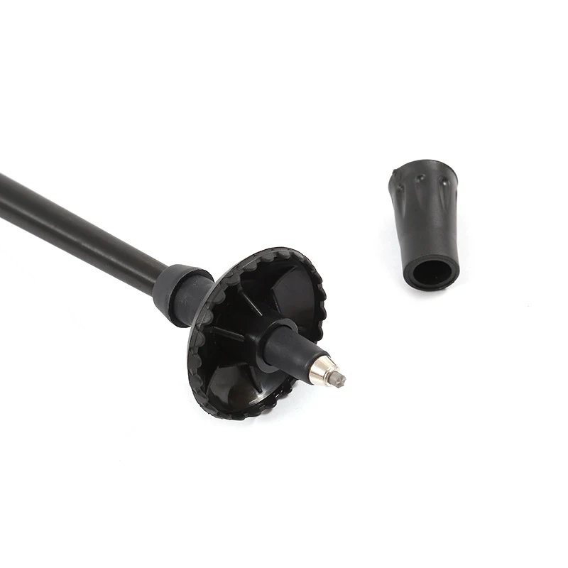 JSJM Outdoor Trekking Pole Foldable Telescopic Aluminum Alloy Cane Climbing Hiking Trekking Pole