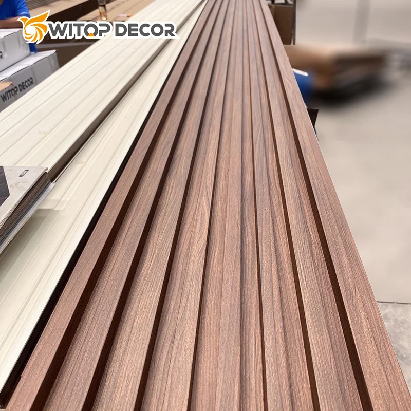 Wpc Light Luxury Wall Interior Wholesale Wood Panels Design Decorative