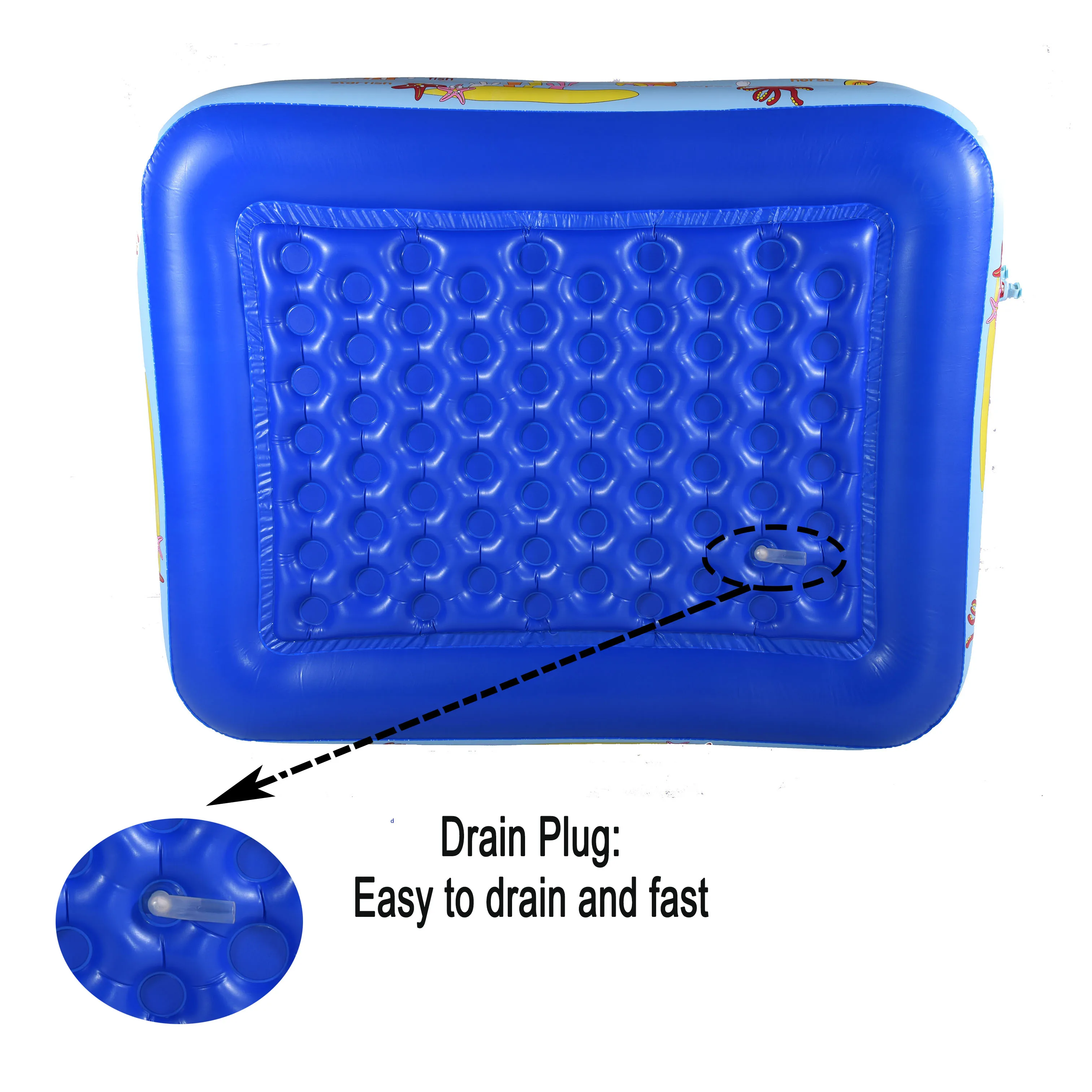 P&D Hot Sale PVC Inflatable Pool for Family for Outdoor Garden Home Swimming for Children