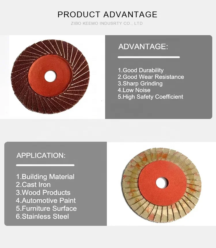 abrasive flexible Flower stainless steel wood polishing 4.5 inch flap disc wheel 4 inch supplier