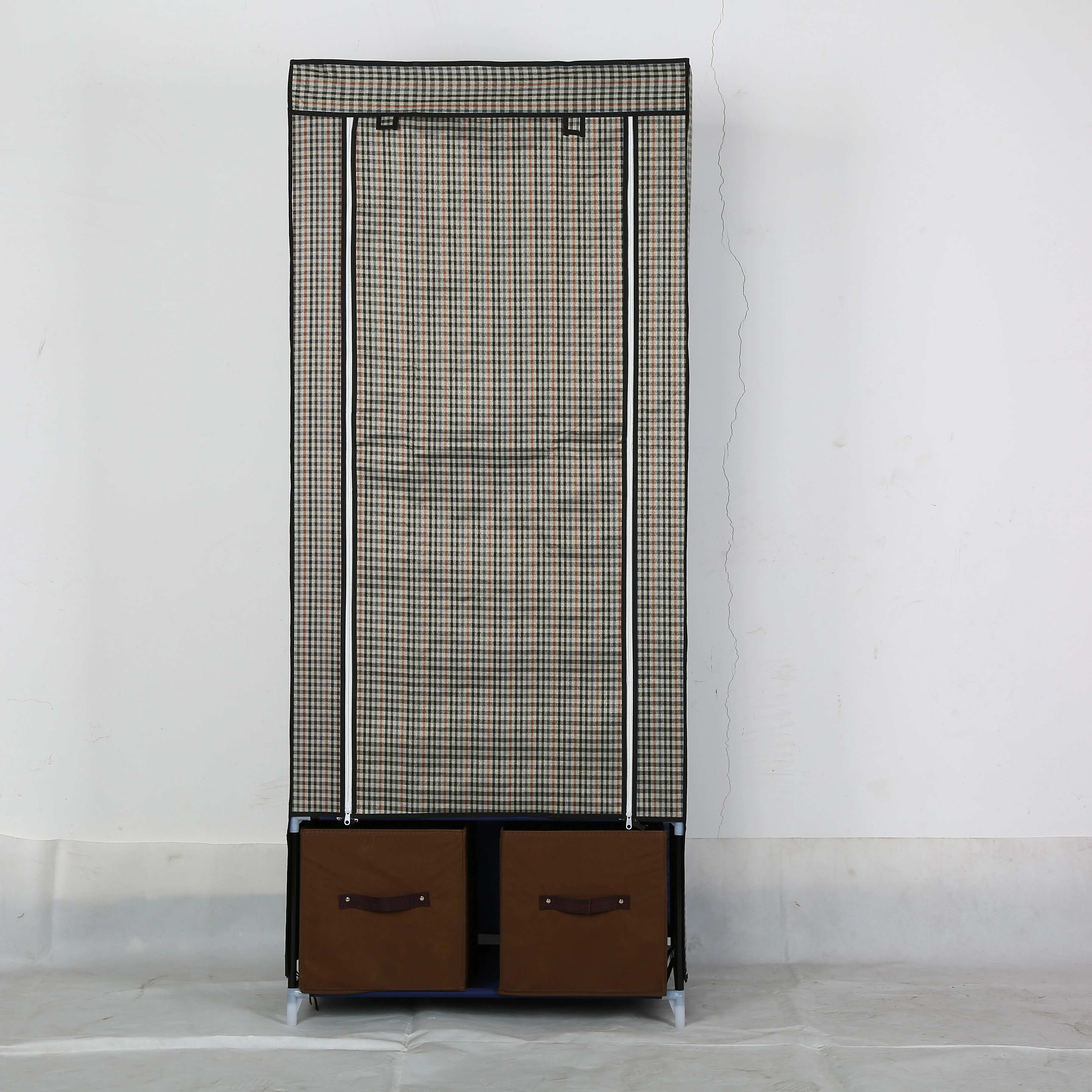 Cheap folding cupboard  wholesale  Wardrobe Clothes Quilt DIY Wardrobe Simple Plastic Cabinet