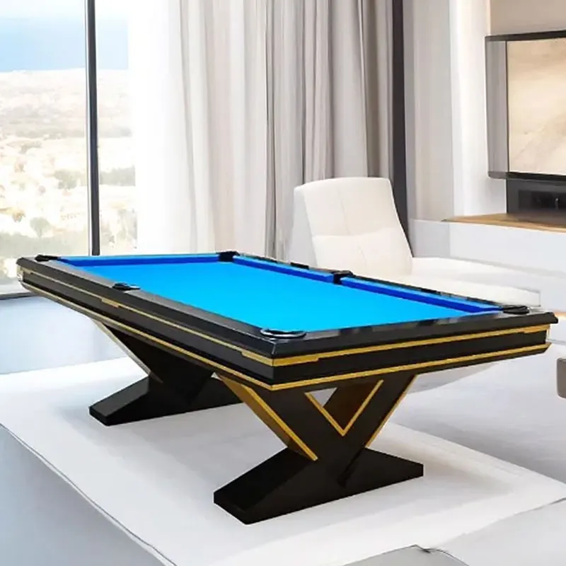 Luxury modern customized cheap solid wood slate billiard table 8 feet and 9 feet billiard table for sale