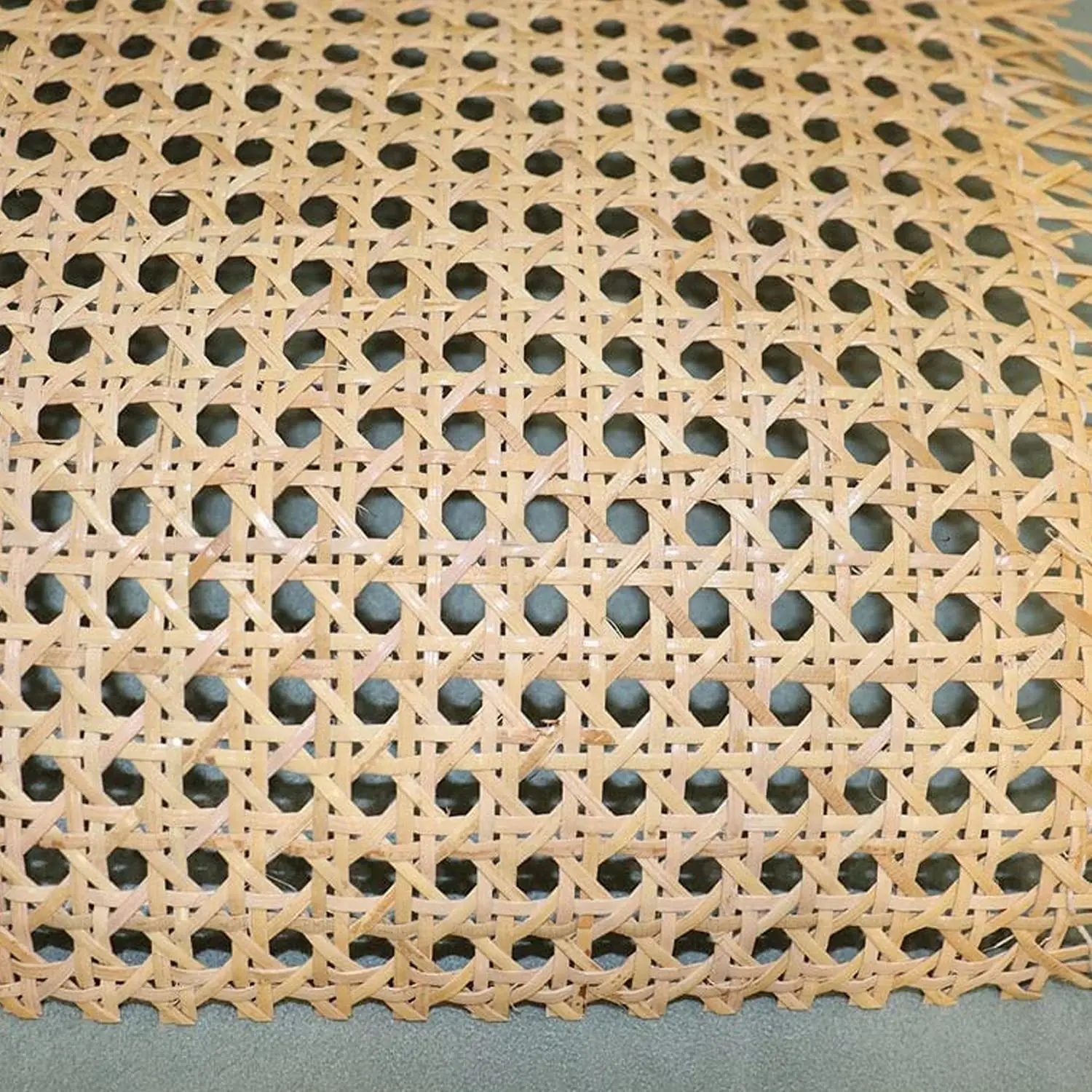 High Quality Cane Webbing Outdoor Furniture Raw Material Natural Mesh Synthetic Rattan Roll