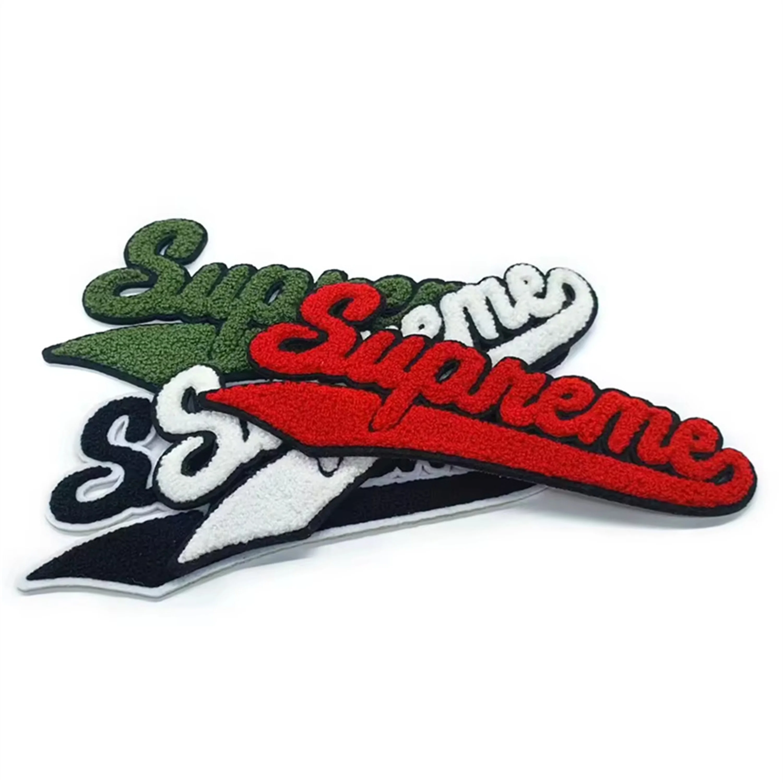 Patch Beaded Clothes DIY Decoration Book Patch Gold Domineering Letter Sequin Large Size  Fabric Chenille Resin Patches