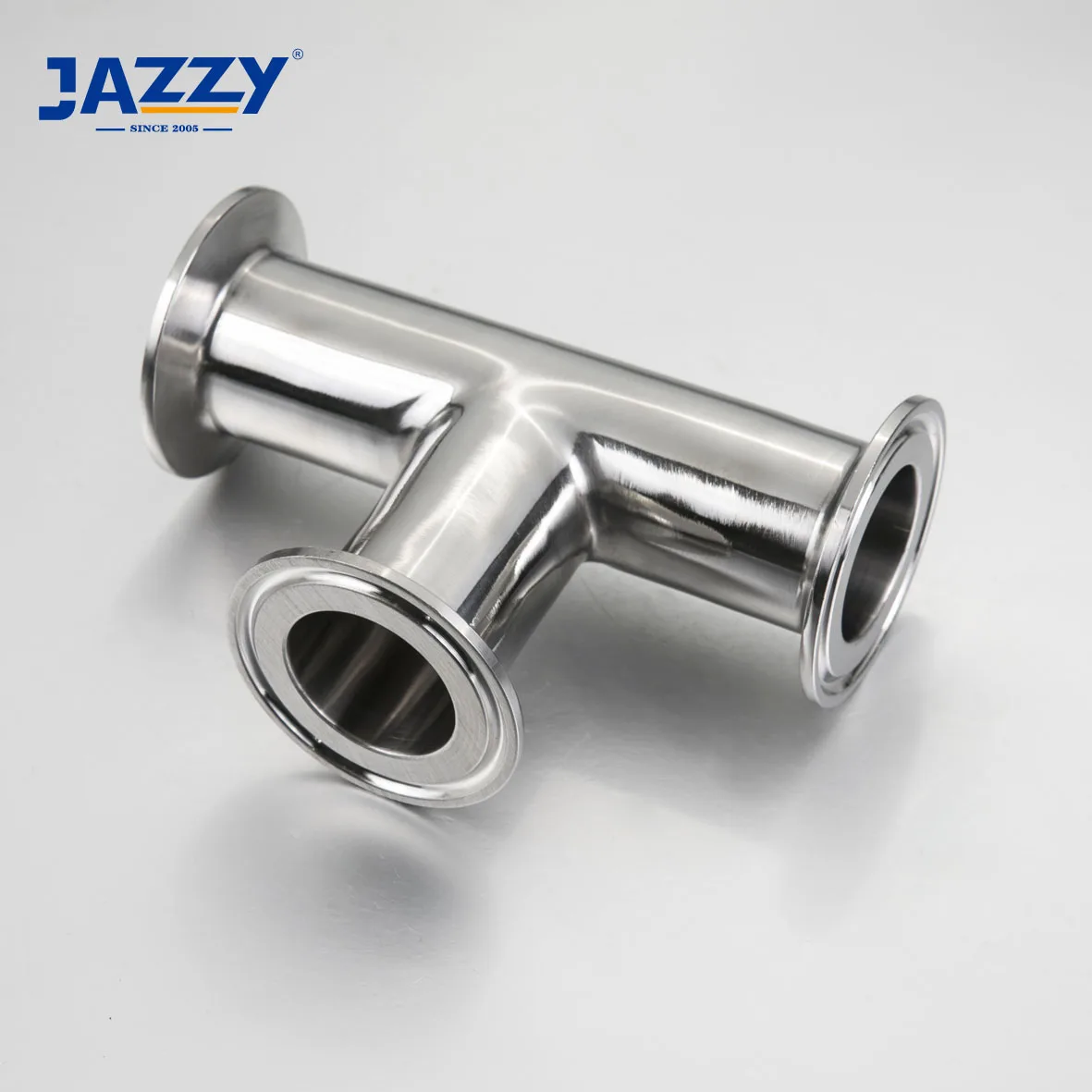 JAZZY Elbow Tee Reducer Union ISO Standard Mirror Polished Stainless Steel Sanitary Tube Fitting