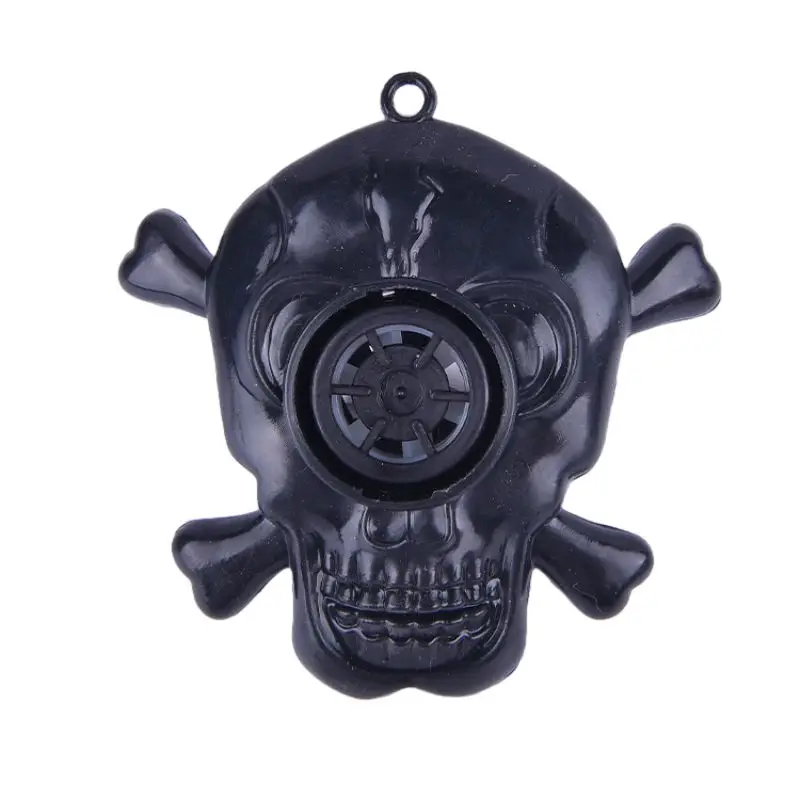 Plastic Whistle Funny Gift Props Skull With Penacho Death Whistle Small Durable Plastic Siren Noise Maker  Party Whistles