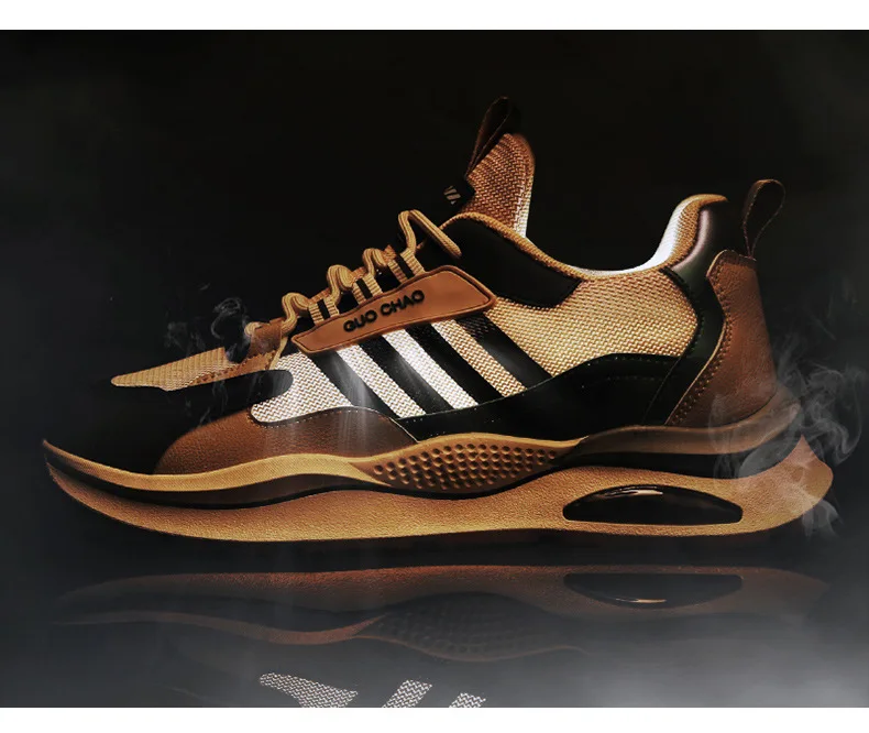 Fast Delivery Guochao Fashion Cool Style Outdoor Breathable Brand Name Sports Waking Sneaker 2022