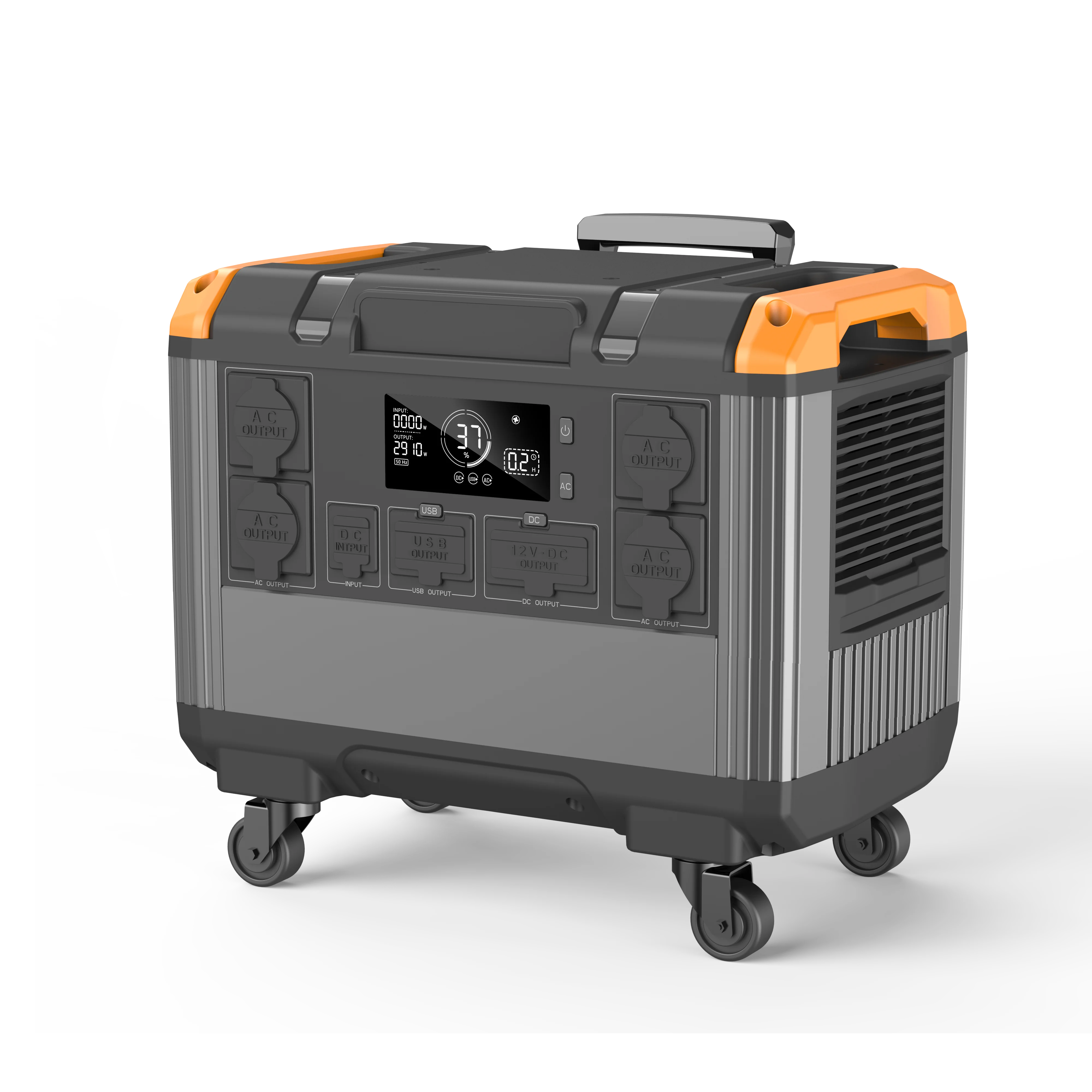 Hybrid 5000W 10000W 5KW 10KW 5KWH 10KWH 20KWH IP20 Stackable Mobile Solar Generator 10000 Watt System Portable Power Station