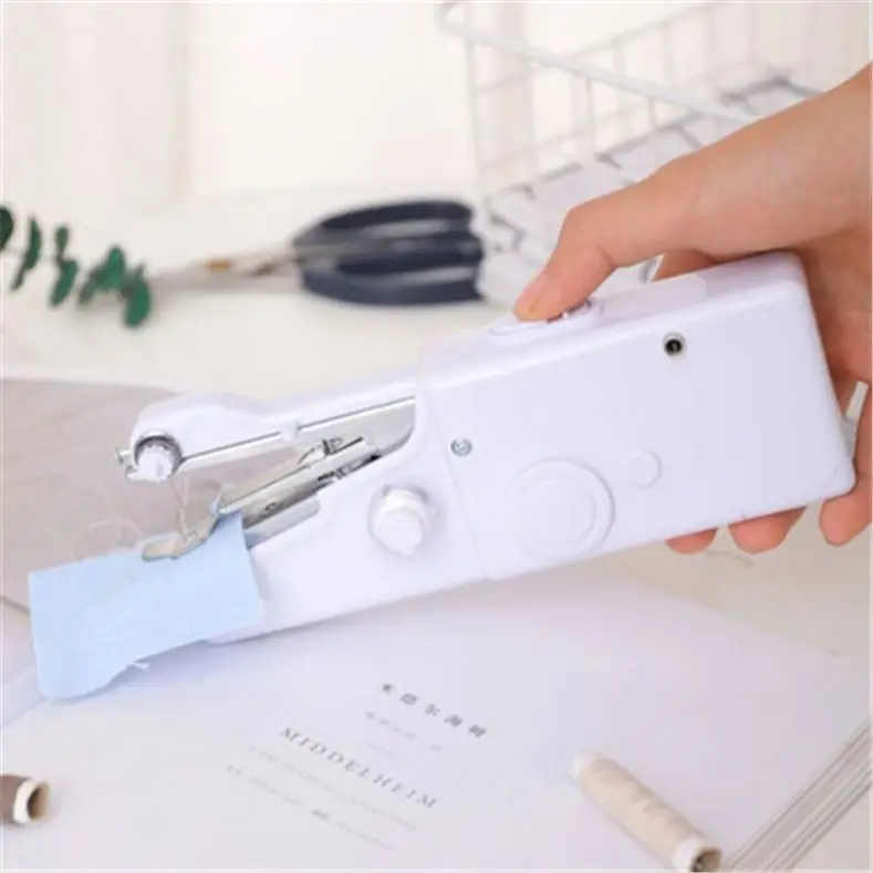 Portable Handheld Sewing Machine Cordless Electric Sewing Machine Set Quick Repair DIY Clothes