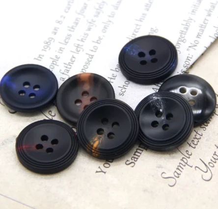 15-25mm Imitated Horn Coat Sewing Buttons For Clothing Sweater Cardigan Decorative Button Garment Handmade Accessories Wholesale