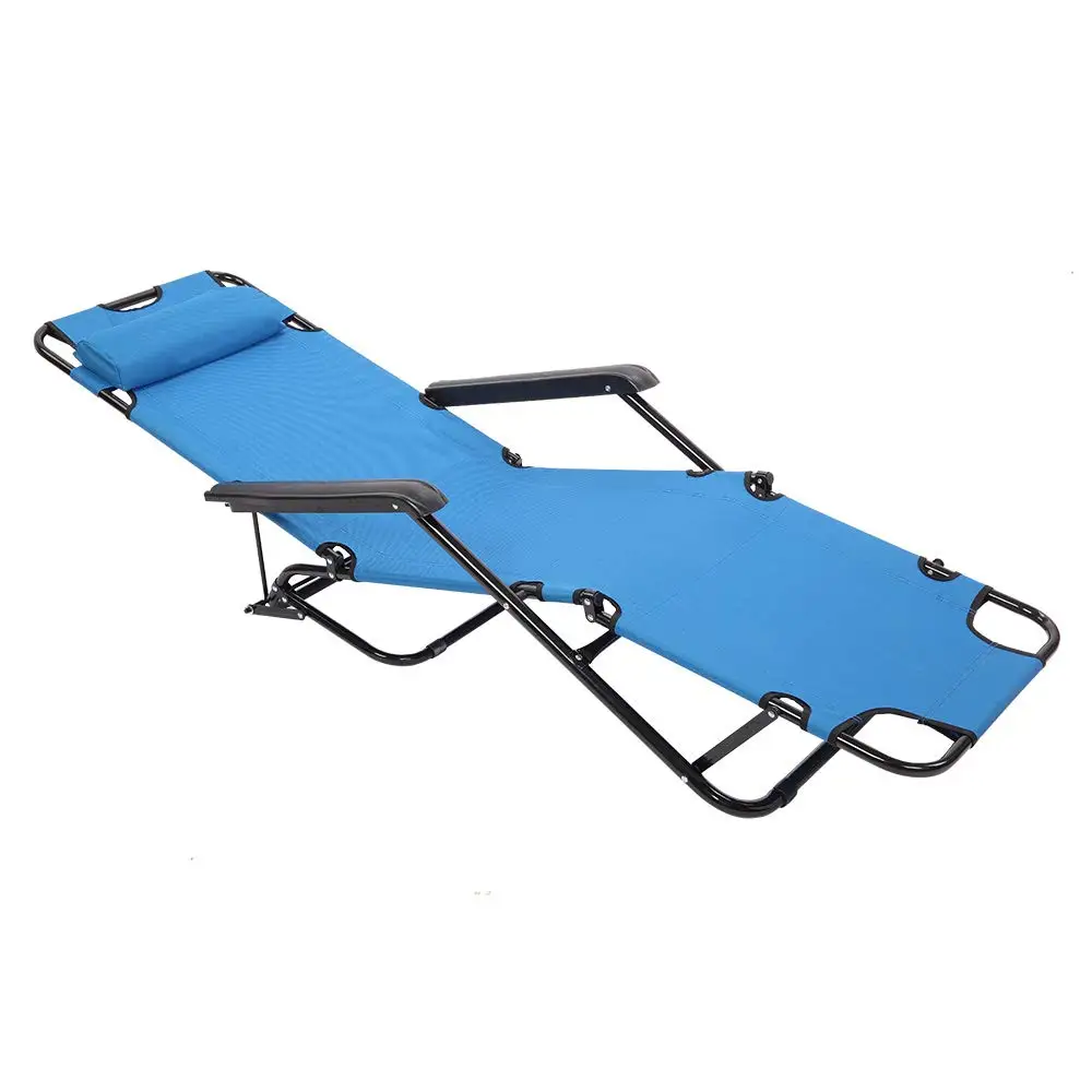 Folding Portable Height Adjustable Professional Carp Recliner Bed Chair Fishing