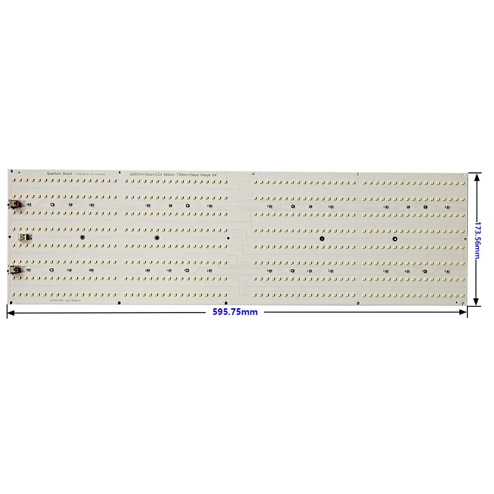 Grow Lihgt плата QB288 LM301H Oslon3.24 660 нм 730 Seoul Viosys UV