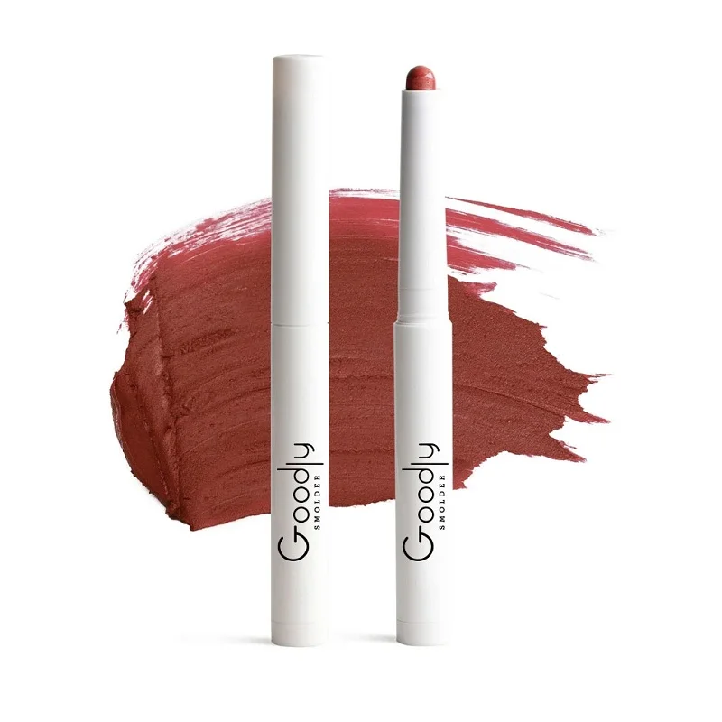 Goodly Smolder Wholesale Velvet Lipsticks Pen Matte High Pigment Colors Moisture Non-drying Retractable Make Your Logo Lipstick