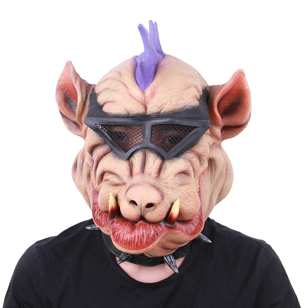 Halloween Party Teenage Mutant Ninja Turtl Funny Clown Latex Breathable Horror Hood Mask