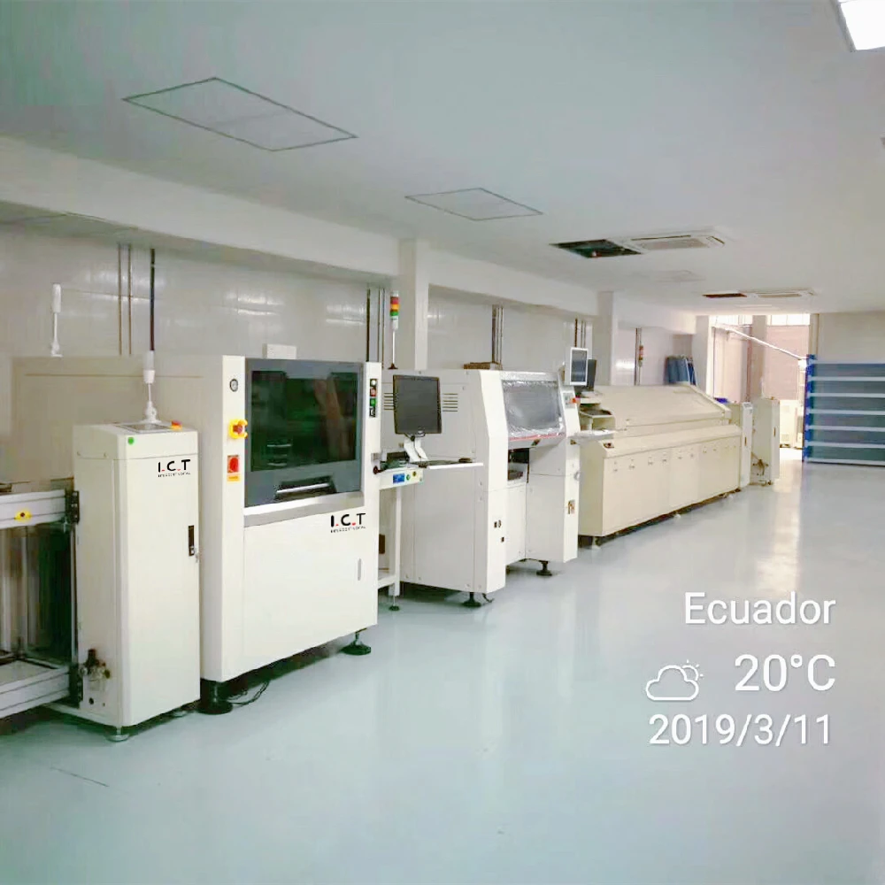 Shenzhen SMT производственная линия PCB сборочная машина автоматизированные высокоскоростные производственные линии известный бренд