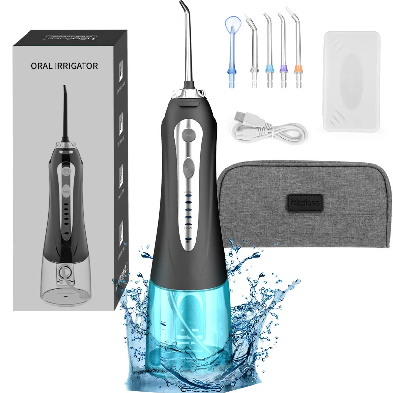2021 New  Dental Care Oral Irrigator Cordless Water Flosser with 300ml Water Tank  Factory Supply Not an sonic toothbrush