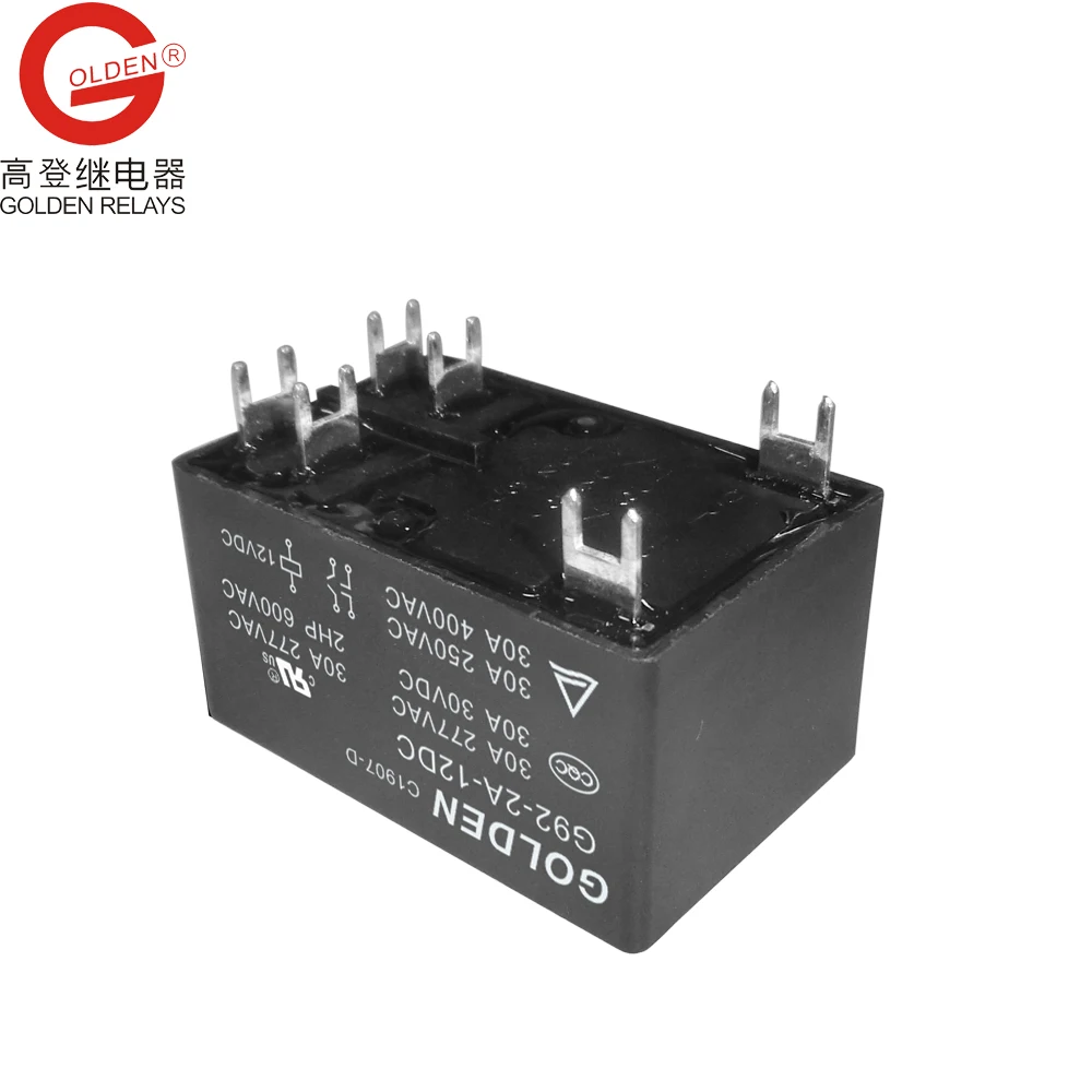 T92 HF92 G92 Золотой relaies G92-2A-12A1Q1 новый мощность высокий ток нагрузки Новая Энергия применение 30a AC DC импульсный источник