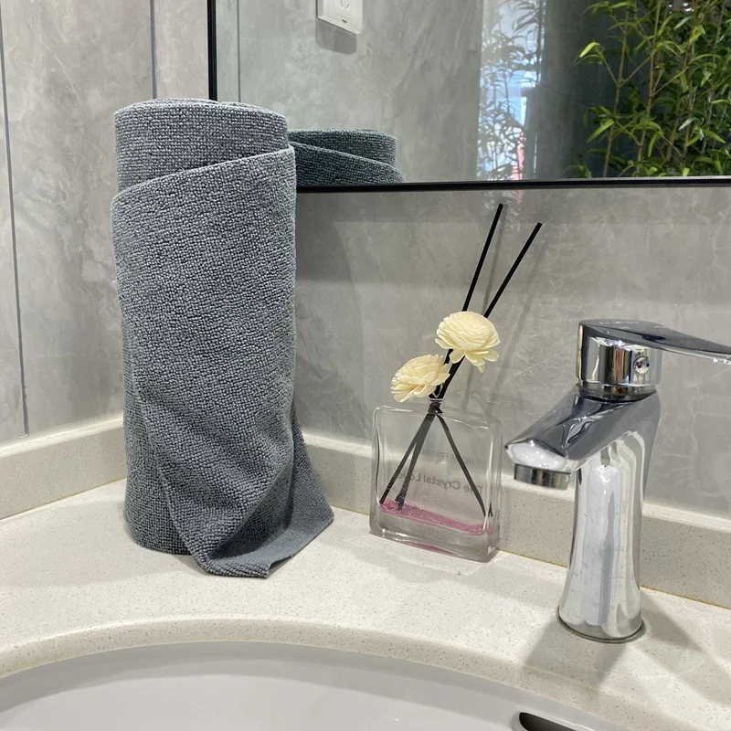 2022 New Patent Multipurpose Microfiber towels on a Roll Tear Away Cleaning Towel  Cleaning Cloth 30 Pack