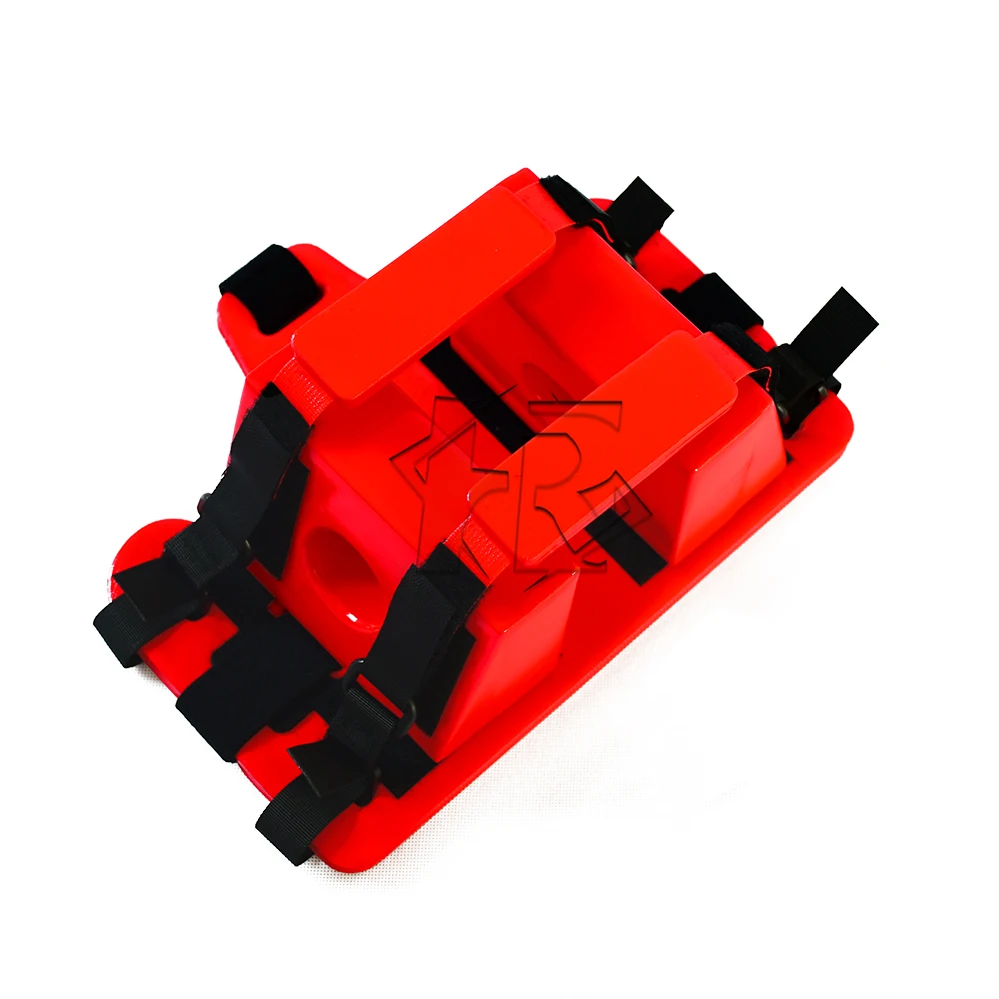 
Spine board head block Head immobilizer for emergency rescue spine board stretcher 