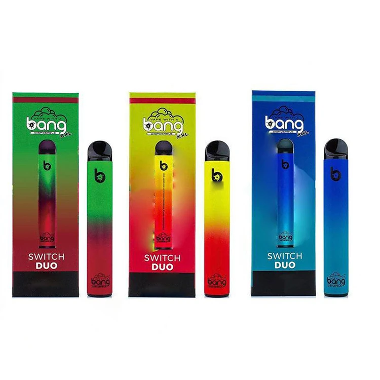 Xxl оптовая продажа Упаковка vipe wape bang лучшая коробка OEM 2500 переключатель Bang switch DUO