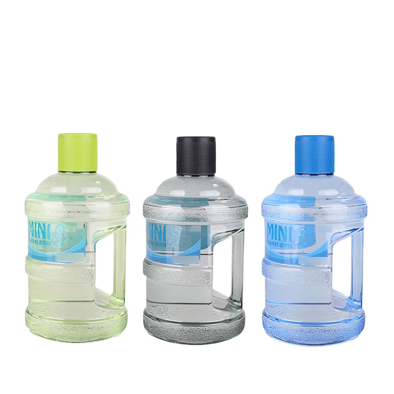Donuttle Food Grade BPA free sport custom logo design Plastic Water Jug with Lid