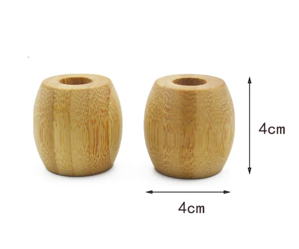 Bamboo toothbrushes holder