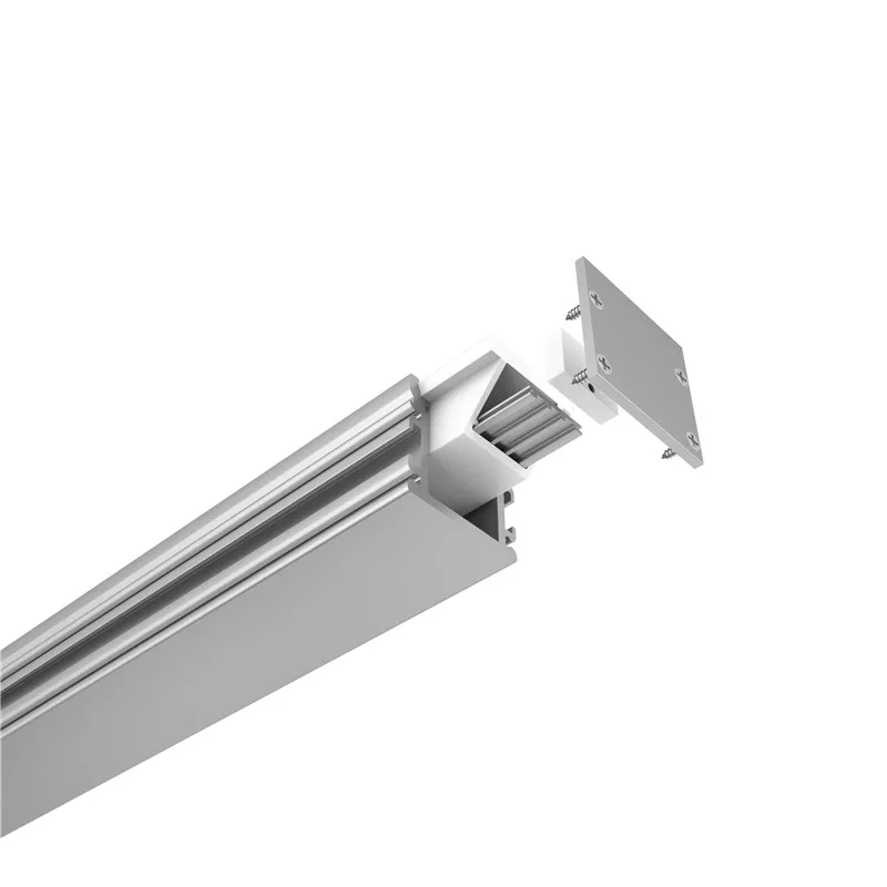 High quality waterproof profile  LED aluminum  LED aluminum profile is used on outdoor park floors and pavilion exterior floors