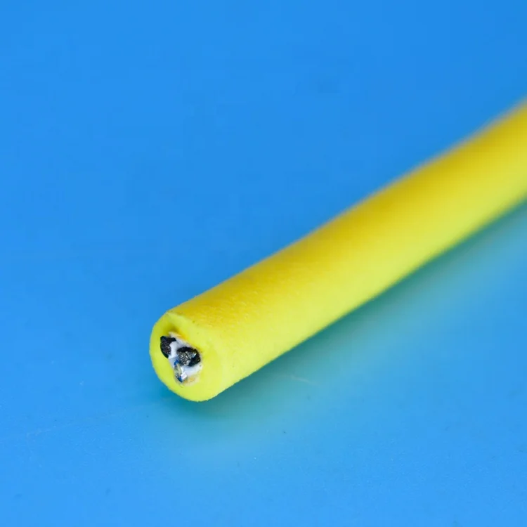 Neutrally buoyant tether ROV underwater drone cable