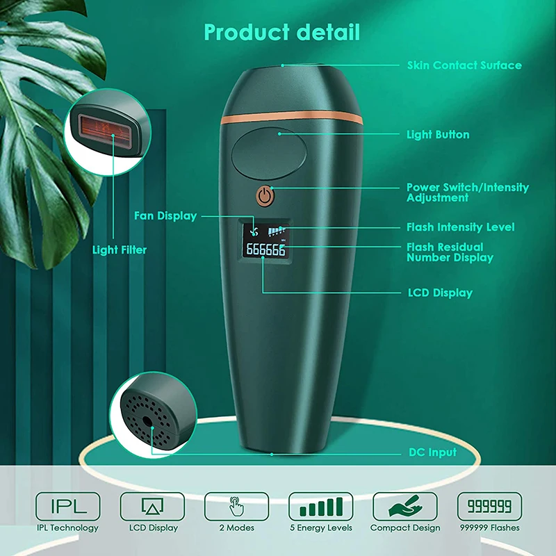 2019 Amazon Hot Sale As Seen On TV Electric Body Shaver Leg Hair Epilator For Women Painless