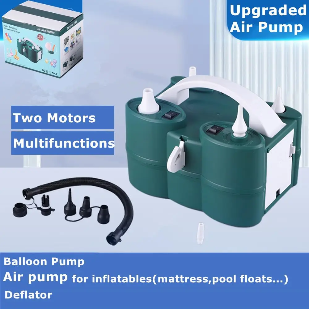 Balloon Pump Multifunctional Electric blower Pump  for Latex 260q Foil Balloons Pool Float Air Mattress electric balloon pump