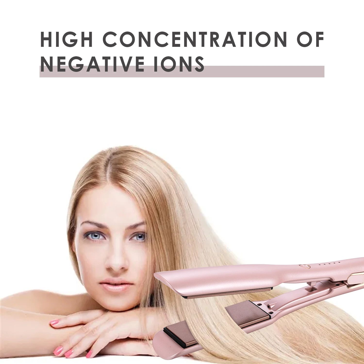 New Hair Curler Thermostat Hair Curler Liquid Crystal Display Egg Roll Stick