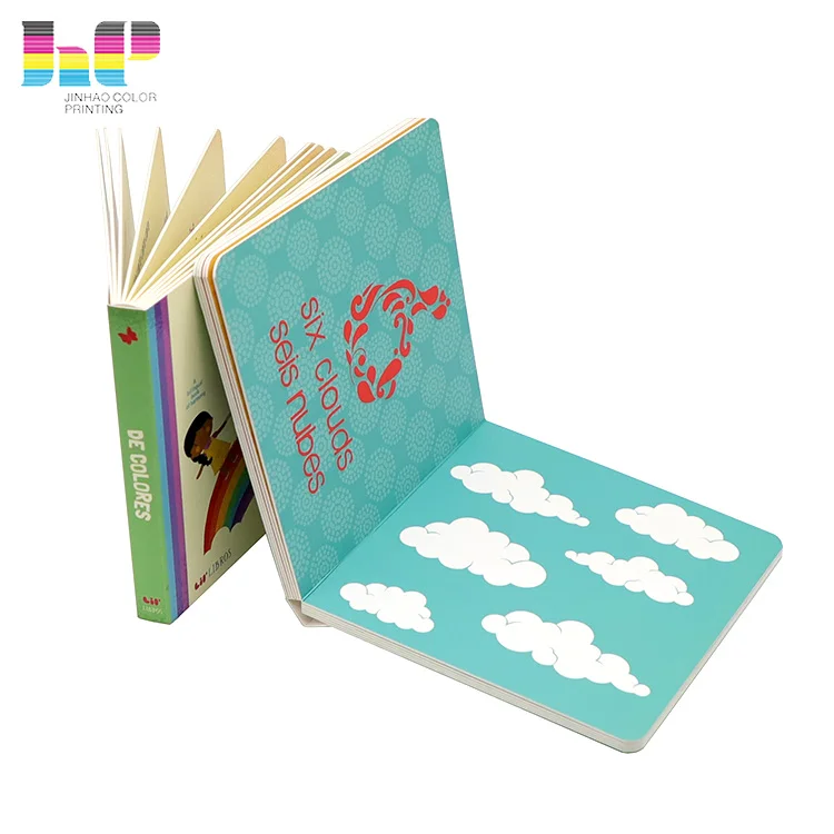 
high quality cheap full color custom printing self publish children board book 