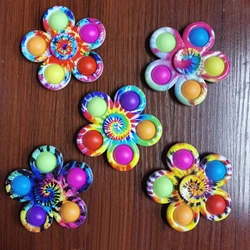 В наличии Быстрая доставка Amazon Топ Продавец Push Pop пластиковые игровые Спиннеры Fidget Finger Spinner игрушка Push Pop Bubble Fidget Spinner