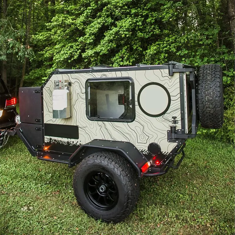 Caravan Mover 12V 3 5 People Utv Caravan Trailer Off Road Camper Trailer With Tent Au Standard Teardrop Camper For Sale