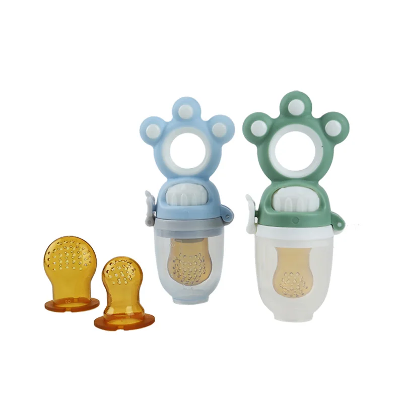 Wholesale BPA Free Silicone Feeding Infant Nipple Baby Fruit Feeder Pacifier