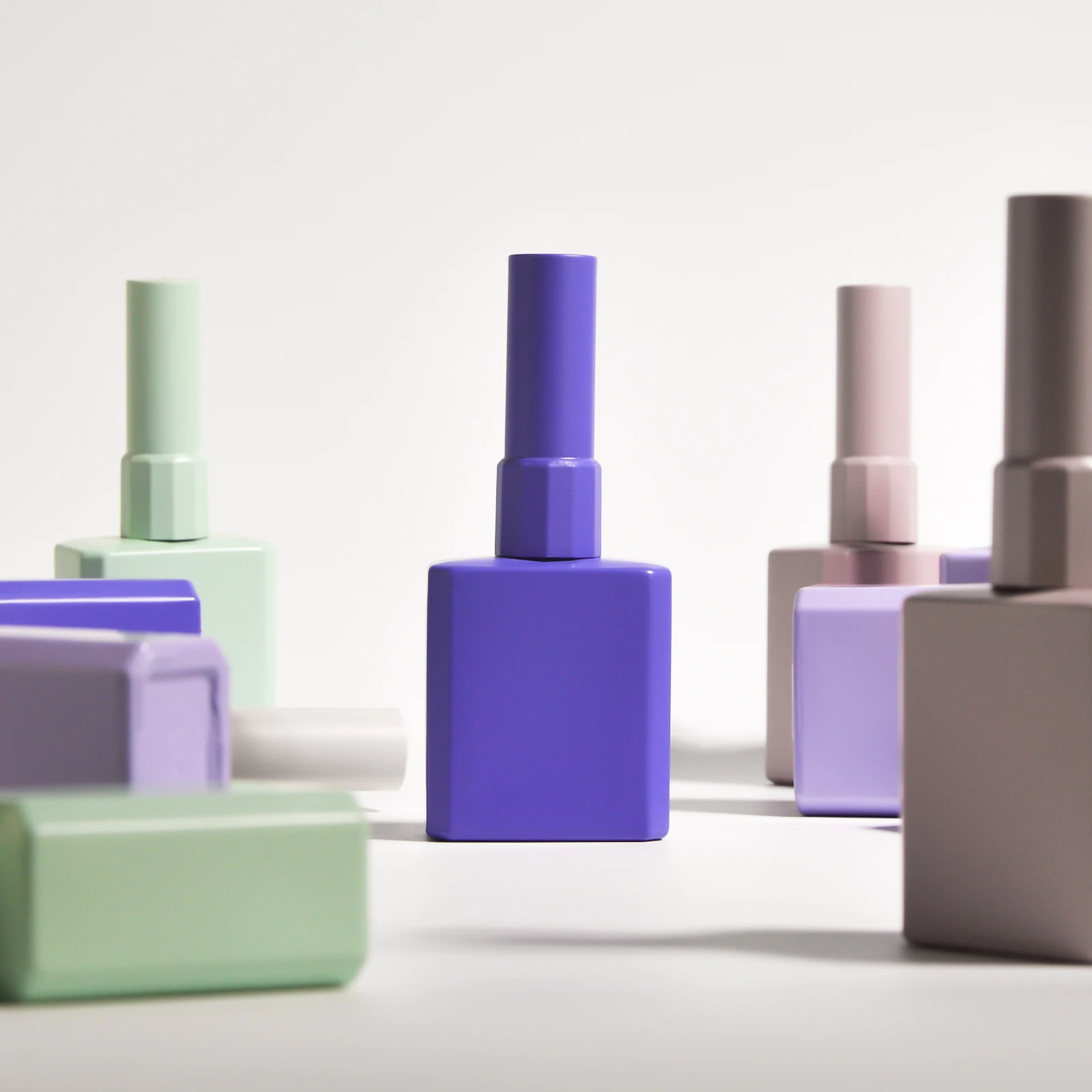 Big 20ml New Model Design Your Own Empty Uv Gel Nail Polish Bottle Top Coat Base Coat Color Nail Art Gel Varnish Glass Bottle