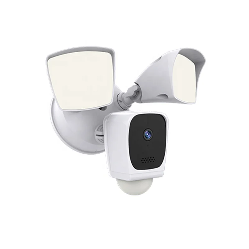 TUYA Smart 1080P HD PIR Motion Sensor Outdoor Wireless Wifi Security LED Floodlight Camera Motion-activated