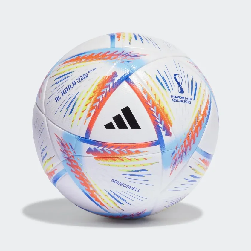 Wholesale AL RIHLA LEAGUE BALL Thermal Bonded Qatar World Cup Soccer Match Ball Machine Stitch Soccer Football Made By Pakistan