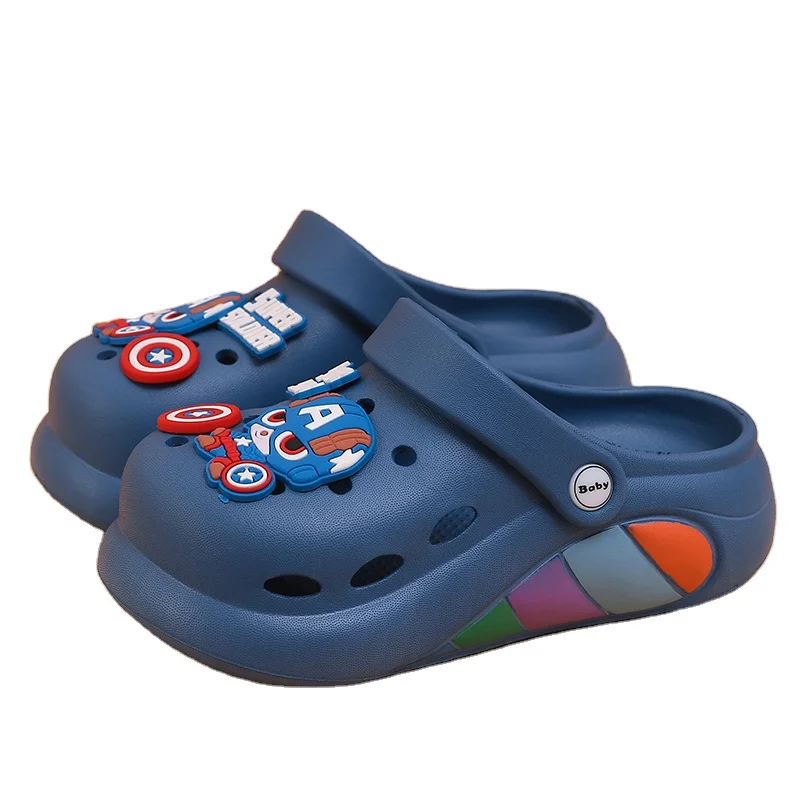 Luxury Cute Designer Custom Charms Couples Baotou Beach Shoes EVA Kids Clogs for Boys Girls Indoor and Outdoor Garden Shoes
