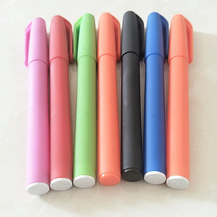 High quality canetas gel promotional custom multi color plastic rubber gel pens with custom logo
