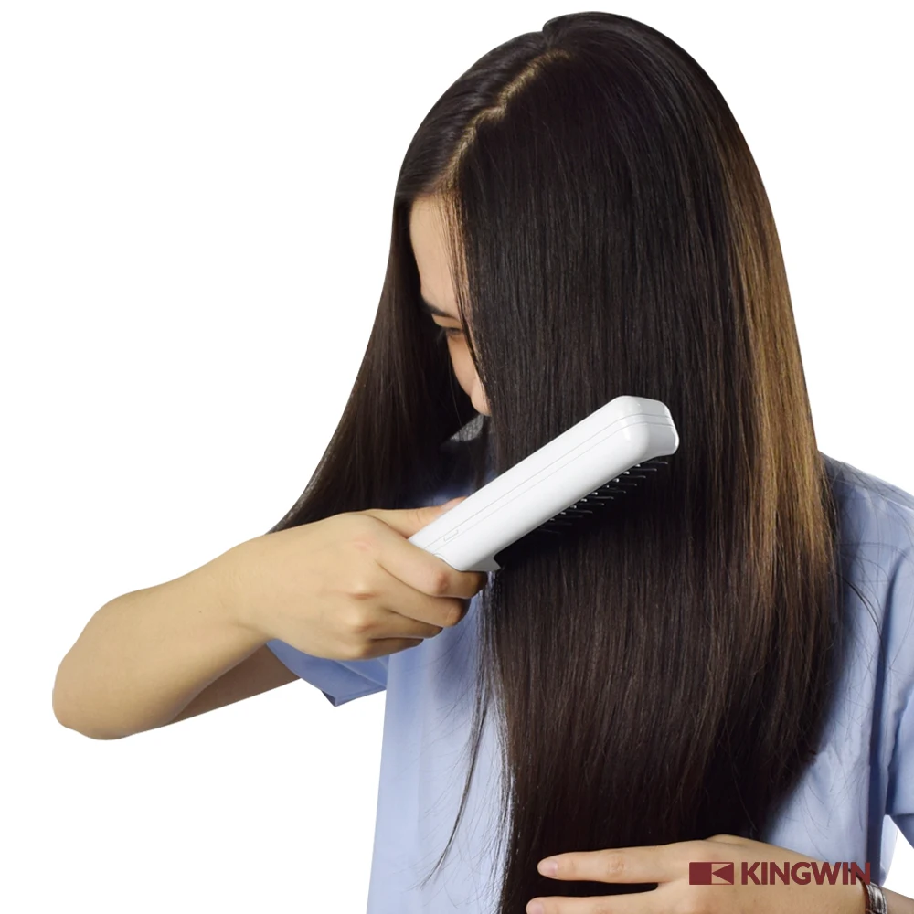 Beard brush and comb Cordless straightening