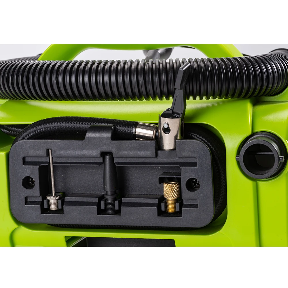 12V Cigarette Lighter or 18V Li-ion battery powered auto shut off  Digital Tire Inflators car air compressor pump