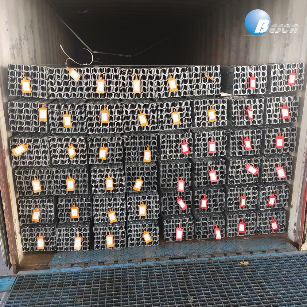 41x41mm HDG Galvanized Strut Channel Manufacturers Certification